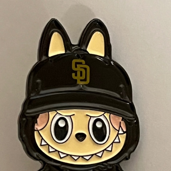 San Diego Padres Labubu Hat Pin Pins Streetwear Hats Bag Baseball Fitted New Era - Picture 2 of 8